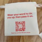 NWT Little Words Project ‘Strength’ Bracelet | XS Purple Photo 4