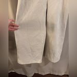 JODIFL  Cream Textured Fabric Wide Leg Romper Photo 1