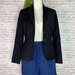 J.Crew  Super 120 Navy Pin Stripe Wool Blazer Photo 5