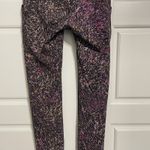 Lululemon Align High Rise Leggings 25" Yoga Pants Purple Black Patterned SZ 2 Photo 2