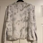 Butter White With Grey tie Dye Sweatshirt Gray Size M Photo 6