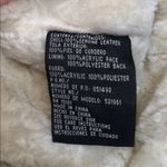 STATIC Patchwork Suede Leather Penny Lane Sherpa Coat Jacket Neutral Brown Tan M Size M Photo 8