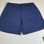 Old Navy  Women's Shorts Size 10 Navy Blue Chino Khaki Mid Rise‎ Cuffed Pockets # Photo 1