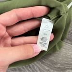 Aerie EUC- Olive Green Leggings with White Accents Photo 4