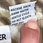 Alfred Dunner  Tan Floral Leopard Animal Print Long Sleeve Blouse 24W Photo 6