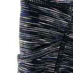 Kyodan Double Brushed High Waist Full Length XS Deep Purple Space Dye Leggings Photo 6