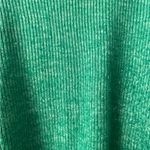 Loft  Ribbed Mock Neck Sweater  Bright Kelly Green Turtleneck Soft knit XL Photo 6
