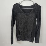 Fabletics Women's Charcoal Long Sleeve Top Photo 2
