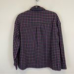 Madewell  Grunge‎ Plaid Flannel Long Sleeves Button Up Shirt Size M Cabincore Photo 6