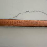 Coach Vintage 6600 Belt in Glove Tanned Cowhide Solid Brass Buckle Mahogany 26" Photo 5