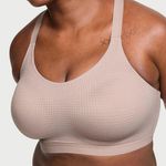 Victoria's Secret 36DDD (36F) Women’s Bare Taupe Cross-Back Lightweight Mesh Sports Bra Photo 2