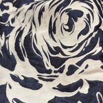 Theia Floral Navy and White belted silk blend Dress, 4, special occasion Blue Photo 3