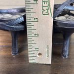Open Edit  Women's Strappy Sandals Size 9 Black Square Toe Kitten Heel Photo 4