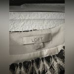 Loft  Diamond Jacquard Metallic Skirt Photo 2