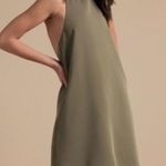 Tobi  Olive Green Halter Dress Photo 0