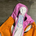 PINK - Victoria's Secret Victorias Secret PINK NEW Swimsuit One Piece Cutout Orange & Pink Size Large‎ Photo 4