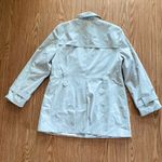 Calvin Klein Tan Taupe Classic Trench Coat Jacket Womens XLarge Photo 11