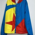 Disney  Parks Pixar Toy Story Luxo Ball Hooded Windbreaker Jacket Adult Size XS Photo 0