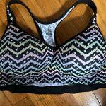 PINK - Victoria's Secret PINK by Victoria’s Secret Athletic Geometric Yoga Push Up Bra Photo 3