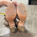 Free People  Effie Block Heel sandal in taupe leather Photo 6