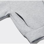Uniqlo  GU Double Face Sweat Full-Zip Cropped Hoodie NWT Gray Small Photo 6