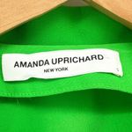 Amanda Uprichard Amanda‎ Uprichard Wintour Wrap Dress in Grass Sleeveless Belted Size Small Mini Photo 3