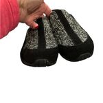Easy Spirit  Traveltime Black Gray Tweed Sequined Metallic Thread Mules Size 8.5 Photo 5
