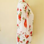 Miss Chievous Miss Chevious white floral kimono size small Photo 3