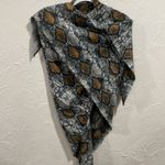 Altar'd State Altar’d state fleece snake print triangle scarf Photo 2