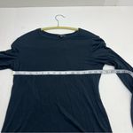 Rag and Bone Womens Size Medium Black Long Sleeve Shirt Top Stretch Modal Spandex Photo 4