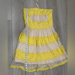 Foxiedox  Charming Yellow Lace woman’s Dress 👗💛 Photo 3