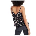 Madewell Silk Floral Peplum Camisole Top Photo 1