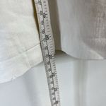 Style & Co. Lightweight Cream Jacket Blazer 100% Linen Sz 10 Lined Pockets Photo 6