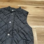 Gap Quilted Black Vest Women’s Small Photo 5