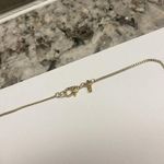 Monet Signed Necklace Gold Tone Black Bead - Beaded 16 1/2 Inch Photo 2