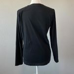 Eddie Bauer Crewneck Cotton Long Sleeve TShirt Blue Size Medium Photo 2