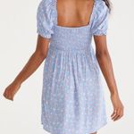 Aeropostale Floral Smocked Puff Sleeve Dress Medium Feminine Cottage Prairie Photo 11