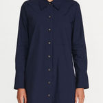 COS  Navy Blue Shirt Dress Photo 0