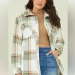 Altar'd State Altar’d State Plaid Shacket Size Small Photo 1