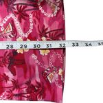 Vintage 90s Y2k 00s Pink Sleeveless Hawaiian Mini Dress Tie Back size Medium Photo 7