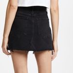 AGOLDE  Black Denim Skirt Photo 2