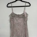 Lulus  Sing Sweetly Light Pink Floral Ruffled Mini Dress Womens XL Coquette Ditsy Photo 10
