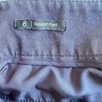 Talbots Newport Pants Size 6 Faux Denim Navy Blue Trouser Straight Ankle Stretch Photo 4