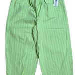 Mountain Lake Women's Capri Size L Color Green 100% Cotton Photo 0