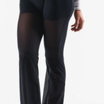 Alphalete Astor Sheer Mesh Flared Athletic Athleisure Yoga Pants XXS Sexy Photo 0