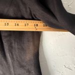 Etcetera  Women's Black Linen Blend Jacket Eyelet‎ Detail Size 2 Medium Lagen Photo 6