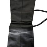 Tuci Italia Black Leather Crossbody Bag Photo 6