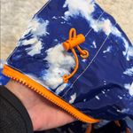 New Look Sport Women's Blue and White Tie-Dye Windbreaker, Size Large Photo 10