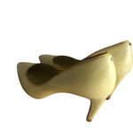 Ted Baker  Y2k London mitilia butter yellow pumps / heels pointy toe Photo 10