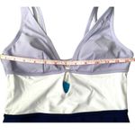 Cupshe Women's Swimsuit Size Small One Piece V Neck Keyhole Cutout Color Block Photo 6